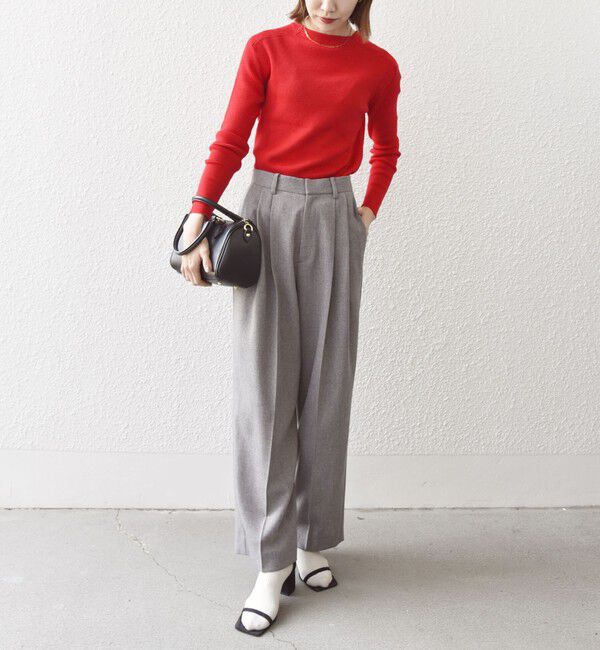 SHIPS any「SHIPS any: 〈洗濯機可能〉アイビー タック パンツ 2」|その他|