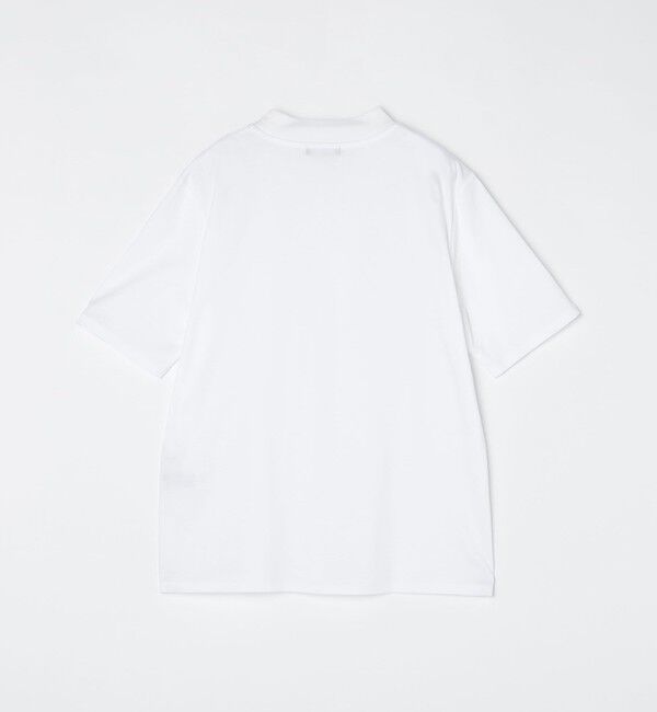 SHIPS「SHIPS: ALBINI モックネック ショートスリーブ Tシャツ」|Tシャツ・カットソー|