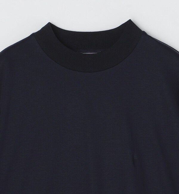 SHIPS「SHIPS: ALBINI モックネック ショートスリーブ Tシャツ」|Tシャツ・カットソー|