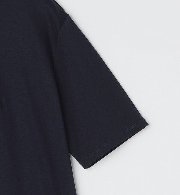 SHIPS「SHIPS: ALBINI モックネック ショートスリーブ Tシャツ」|Tシャツ・カットソー|