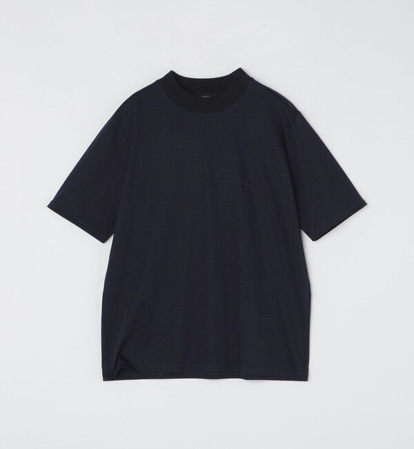 SHIPS「SHIPS: ALBINI モックネック ショートスリーブ Tシャツ」|Tシャツ・カットソー|