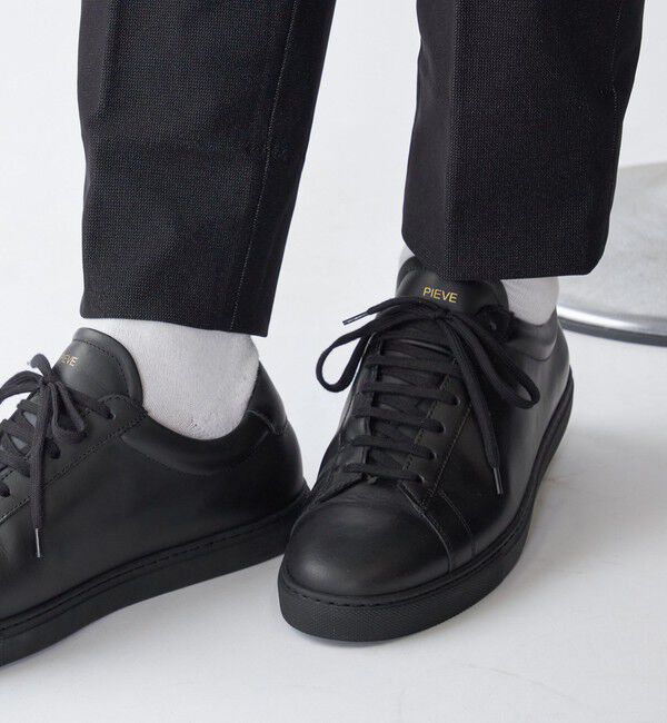 SHIPS「【SHIPS別注】PIEVE: カーフレザー スニーカー」|スニーカー|その他