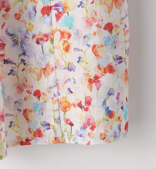 SHIPS KIDS「SHIPS KIDS:100～130cm / フリル ブラウス」|シャツ・ブラウス|