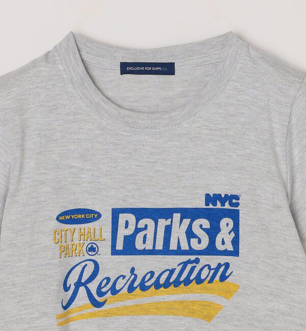 SHIPS any「【SHIPS any別注】G.R.S: NYC PARKS プリント Tシャツ<KIDS>」|Tシャツ・カットソー|