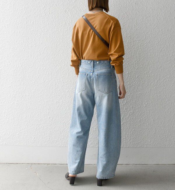 SHIPS any「SHIPS any:〈手洗い可能〉スウェットライク ニット プルオーバー」|ニット・セーター|