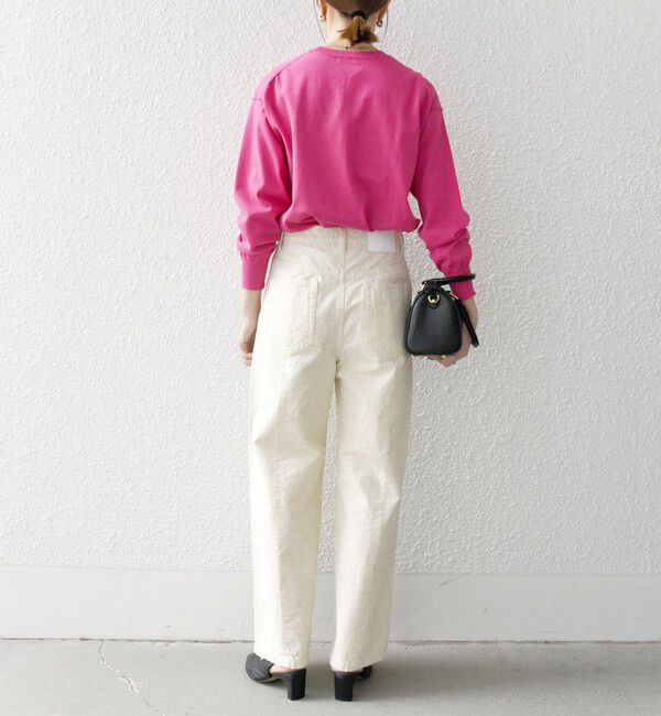 SHIPS any「SHIPS any:〈手洗い可能〉スウェットライク ニット プルオーバー」|ニット・セーター|