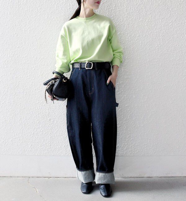 SHIPS any「SHIPS any:〈手洗い可能〉スウェットライク ニット プルオーバー」|ニット・セーター|