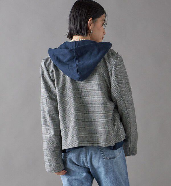 SHIPS for women「SHIPS NINE CASE:ショート ジャケット」|テーラードジャケット|