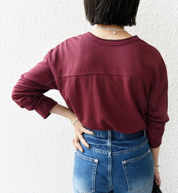 SHIPS for women「〈洗濯機可能〉シアー 裏毛 2WAY プルオーバー」|Tシャツ・カットソー|