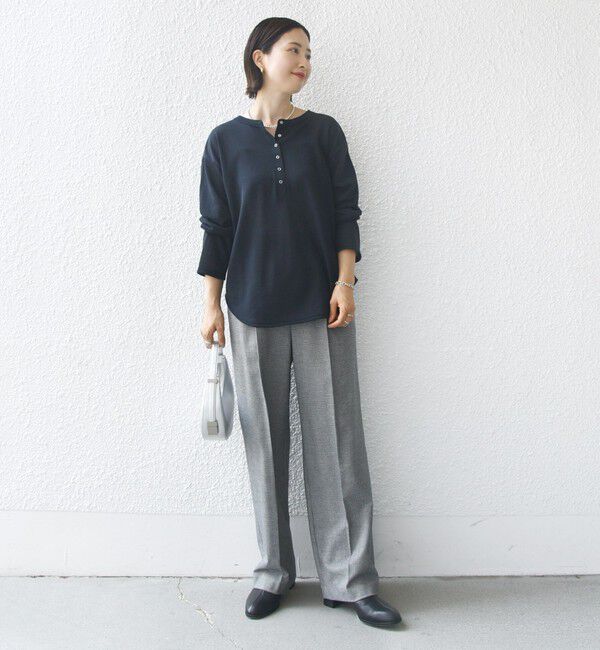 SHIPS for women「〈洗濯機可能〉シアー 裏毛 2WAY プルオーバー」|Tシャツ・カットソー|