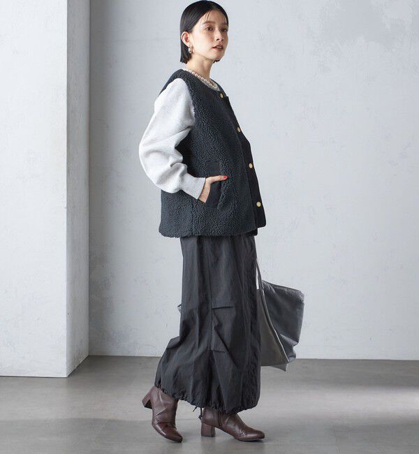 SHIPS for women「【SHIPS別注】M53:〈手洗い可能〉ミリタリー ファティーグ スカート」|スカート|