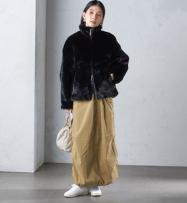 SHIPS for women「【SHIPS別注】M53:〈手洗い可能〉ミリタリー ファティーグ スカート」|スカート|