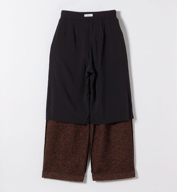 SHIPS any「SHIPS any: alfa-fi カラーネップ ツイード ワイド テーパード パンツ」|その他|