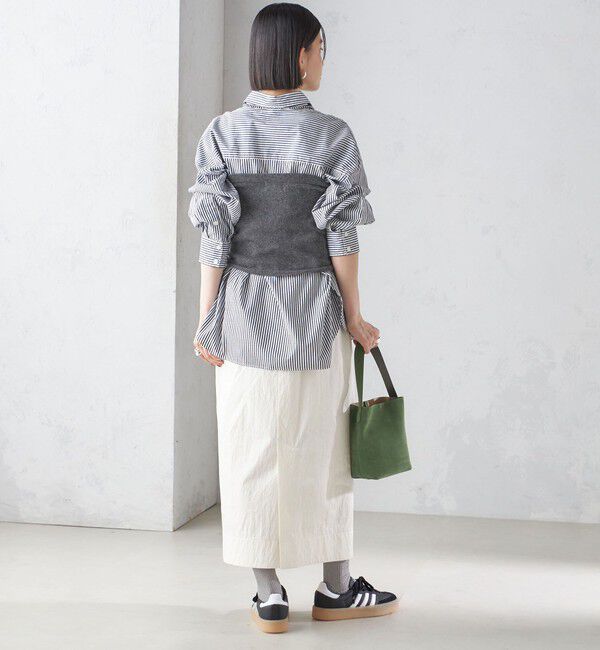 SHIPS for women「タフタ コクーン スカート」|スカート|