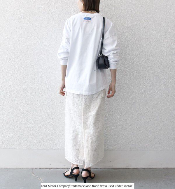 SHIPS any「【SHIPS any別注】GOOD ROCK SPEED: FORD ロゴ プリント Tシャツ (ロンT)◇」|Tシャツ・カットソー|