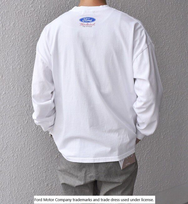 SHIPS any「【SHIPS any別注】GOOD ROCK SPEED: FORD ロゴ プリント Tシャツ (ロンT)◇」|Tシャツ・カットソー|