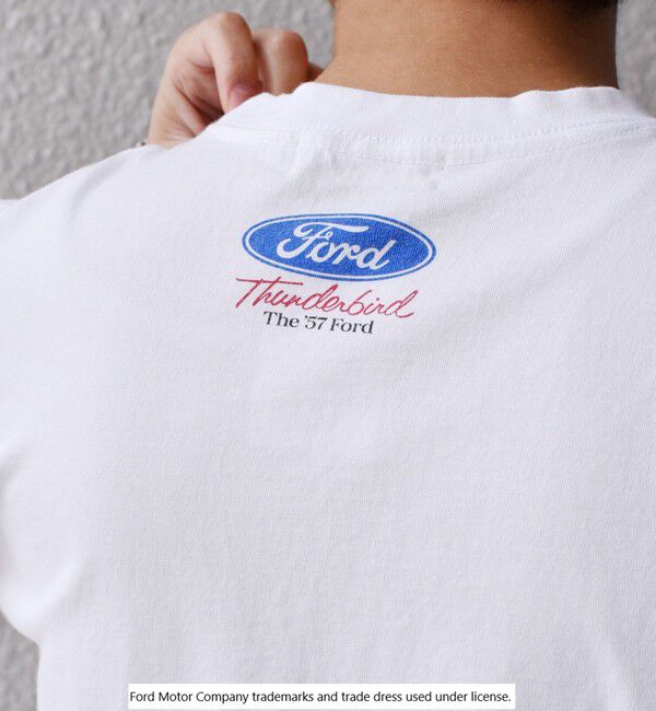 SHIPS any「【SHIPS any別注】GOOD ROCK SPEED: FORD ロゴ プリント Tシャツ (ロンT)◇」|Tシャツ・カットソー|