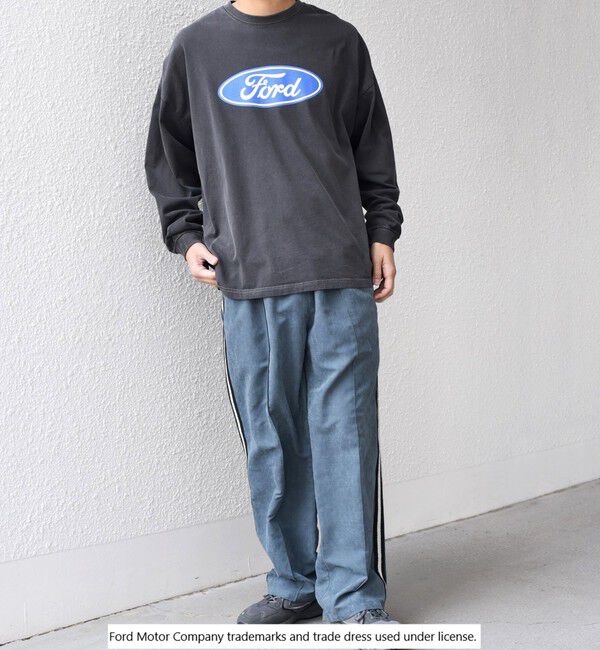 SHIPS any「【SHIPS any別注】GOOD ROCK SPEED: FORD ロゴ プリント Tシャツ (ロンT)◇」|Tシャツ・カットソー|