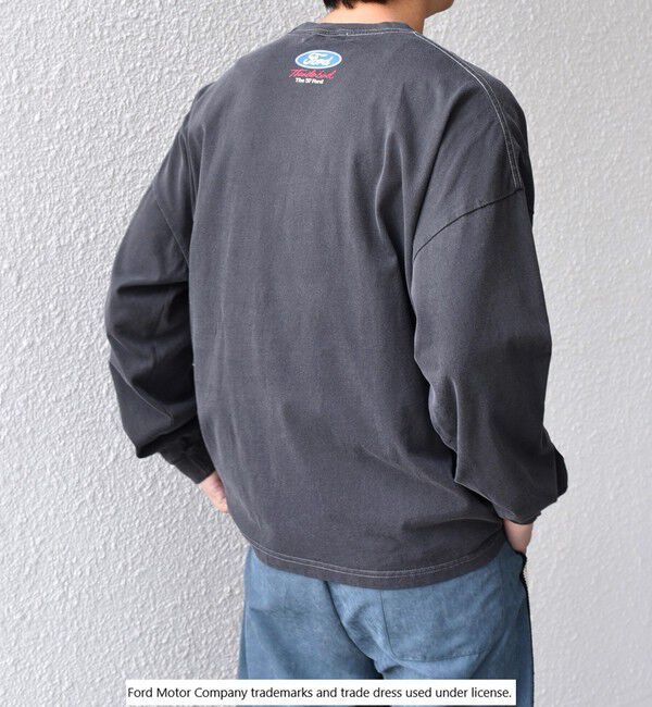 SHIPS any「【SHIPS any別注】GOOD ROCK SPEED: FORD ロゴ プリント Tシャツ (ロンT)◇」|Tシャツ・カットソー|