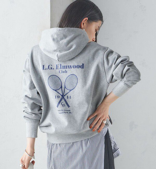 SHIPS for women「【SHIPS別注】LOGAN KNITTING MILLS: プリント フーディー」|パーカー|