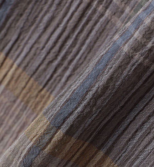 SHIPS「SHIPS: ボイル ビッグ チェック レギュラーカラー ウィークエンド ショートスリーブ シャツ」|シャツ・ブラウス|