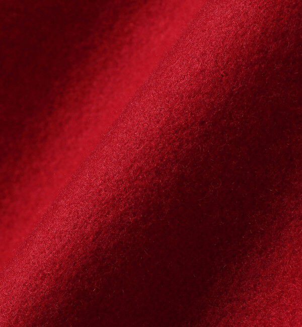 SHIPS for women「千鳥 / ソリッド ウール メルトン ステンカラー コート」|ステンカラーコート|