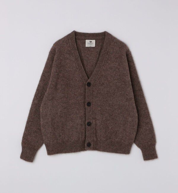 SHIPS「SHIPS: 5ゲージ ヤク ブレンド カーディガン」|カーディガン|