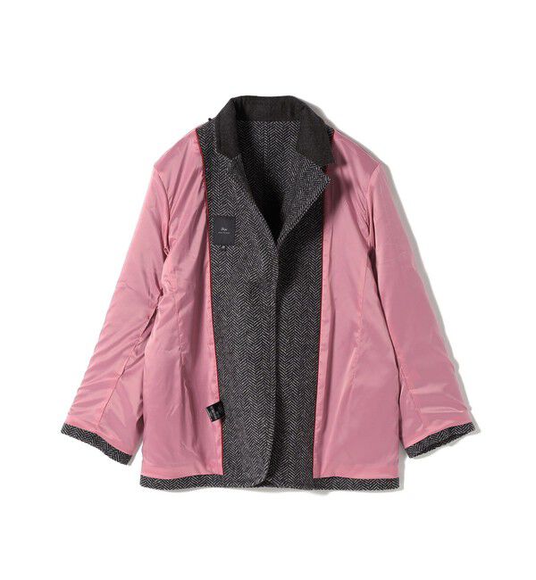 SHIPS for women「SHIPS Primary Navy Label:ヘリンボーンツイード ジャケット コート」|その他|