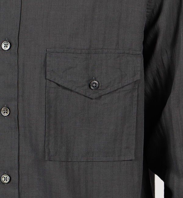 TOMORROWLAND MENS「コットンウールボイル ダブルポケットシャツ」|シャツ・ブラウス|