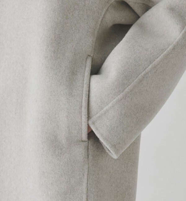 GALERIE VIE「ウールカシミヤダブルフェイス フーデットコート」|その他|