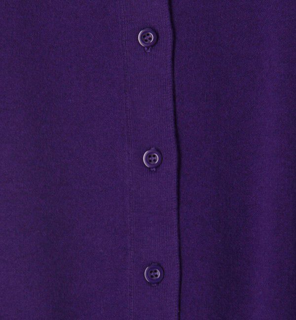 CABaN「コットンカシミヤ クルーネックカーディガン」|カーディガン|