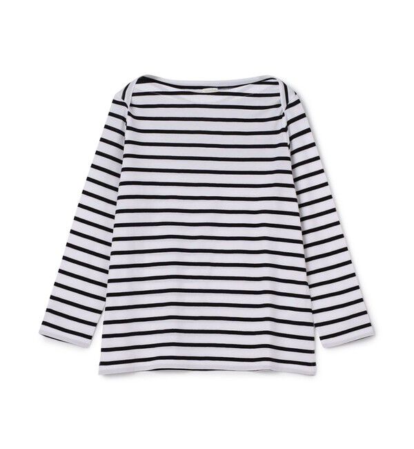 GALERIE VIE「パウダーコットン ボートネックプルオーバー」|Tシャツ・カットソー|14 ホワイト系