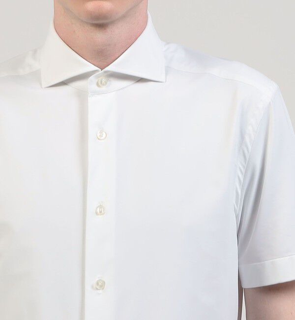 TOMORROWLAND BUYING WEAR「XACUS ナイロンポリウレタン ショートスリーブシャツ」|シャツ・ブラウス|