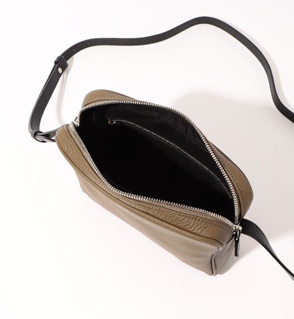 TOMORROWLAND GOODS「TOMORROWLAND シュリンクレザー ミニショルダーバッグ」|ショルダー・メッセンジャー|