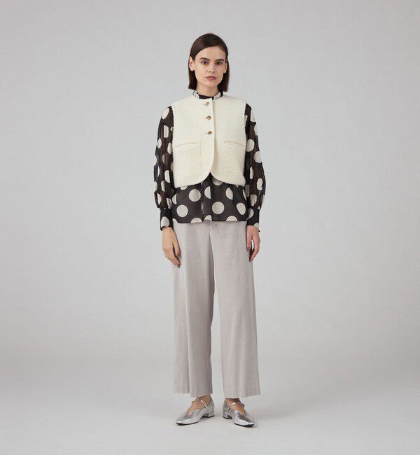 TOMORROWLAND collection「シープニット チロリアンジレ」|ベスト・ジレ|