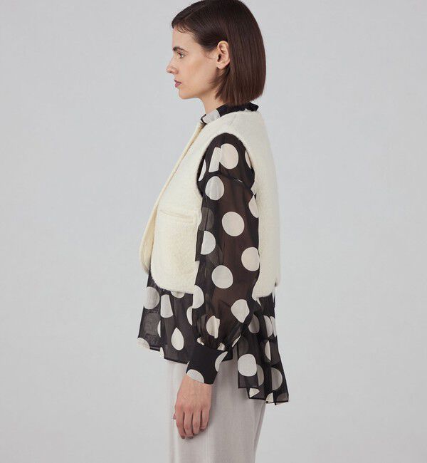 TOMORROWLAND collection「シープニット チロリアンジレ」|ベスト・ジレ|