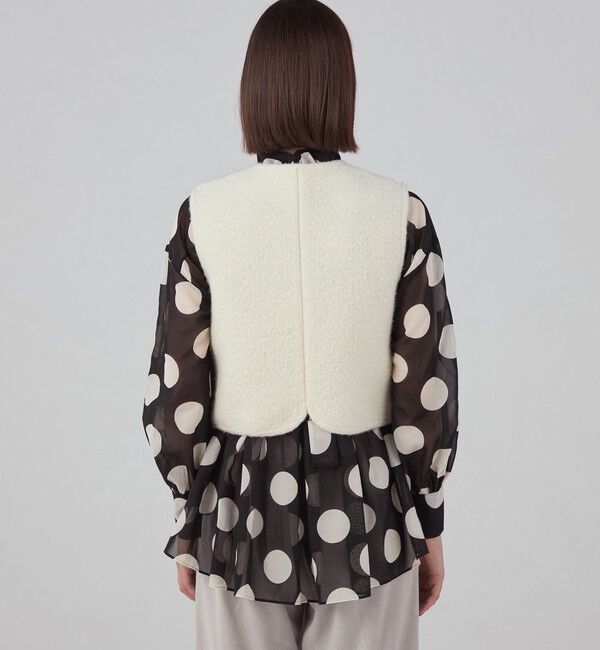 TOMORROWLAND collection「シープニット チロリアンジレ」|ベスト・ジレ|