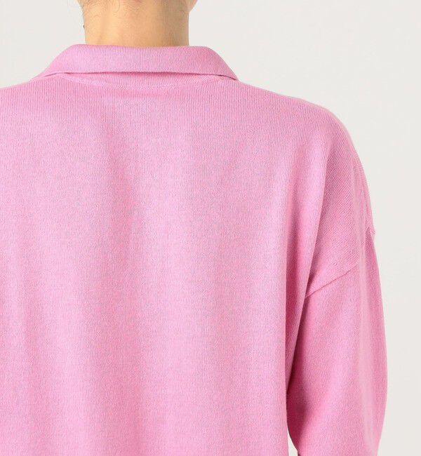 MACPHEE「コットンウール ポロプルオーバー」|ニット・セーター|