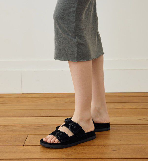 JAMES PERSE「スエード ダブルストラップサンダル SWTSU8427」|サンダル|