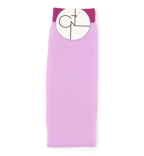 TOMORROWLAND GOODS「CONLEAD SHEER ソックス」|ソックス|74 ライトパープル系