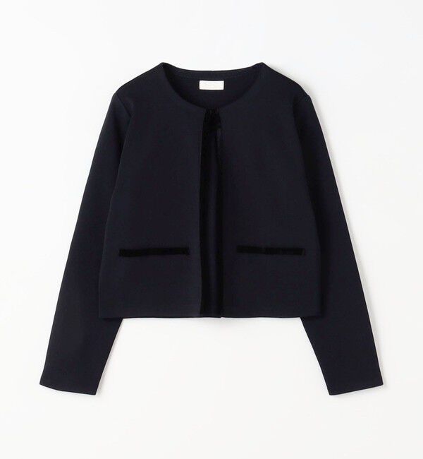 Ballsey「ミラノリブ クルーネックカーディガン」|カーディガン|