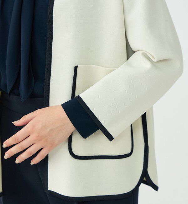 Ballsey「ミラノリブ 2ポケットカーディガン」|カーディガン|