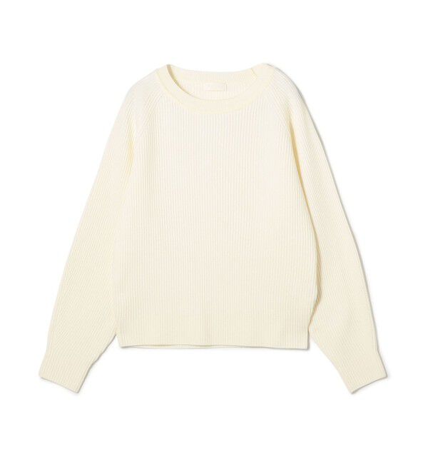 Ballsey「リンクスリブ ラウンドネックプルオーバー」|ニット・セーター|11 ホワイト