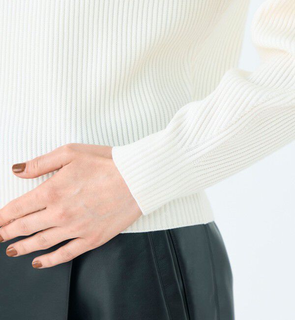 Ballsey「リンクスリブ ラウンドネックプルオーバー」|ニット・セーター|