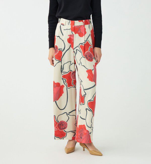 Ballsey「ポピープリント 2タックワイドパンツ」|その他|