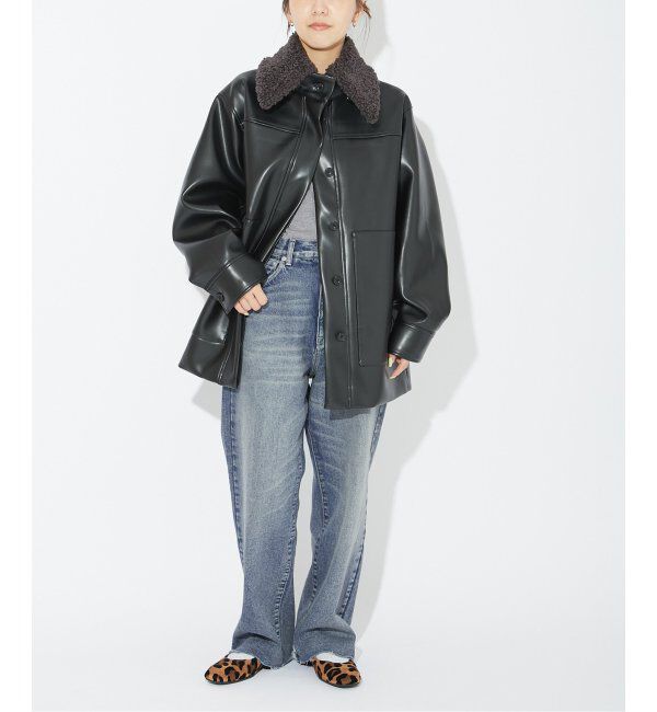  「ルーズストレートデニム」|デニム|