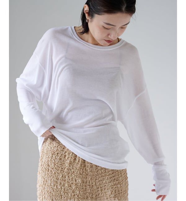 EMILYWEEK「コットンシアールーズプルオーバー」|Tシャツ・カットソー|