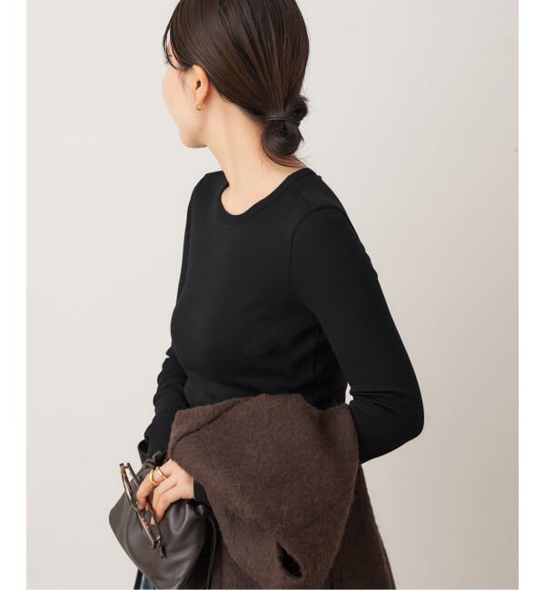 Plage「FLORE FLORE / フローレフローレ OLIVIA LONGSLEEVE トップス」|Tシャツ・カットソー|