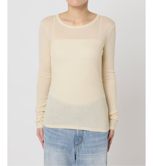 Plage「FLORE FLORE / フローレフローレ OLIVIA LONGSLEEVE トップス」|Tシャツ・カットソー|