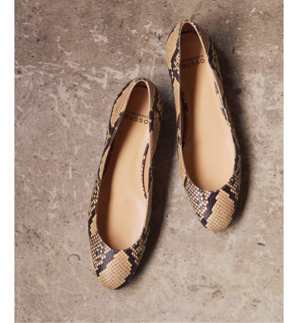 VERMEIL par iena「FRANCESCO RUSSO フランチェスコルッソ BALLERINA R1P742」|その他|